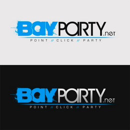 BAYPARTY.NET  POINT CLICK PARTY logo