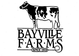 BAYVILLE F-A-R-M-S SINCE 1919 logo