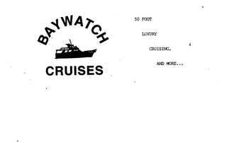 BAYWATCH CRUISES logo