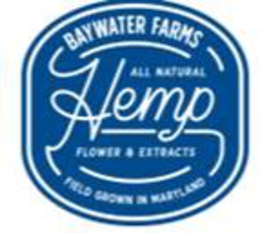 BAYWATER FARMS ALL NATURAL HEMP FLOWER & EXTRACTS logo