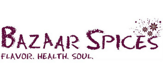 BAZAAR SPICES FLAVOR. HEALTH. SOUL. logo