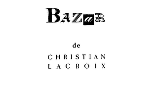 BAZAR DE CHRISTIAN LACROIX logo