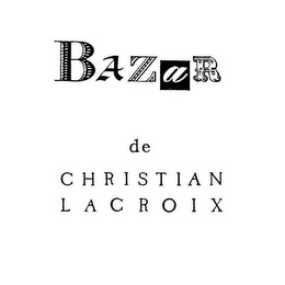 BAZAR DE CHRISTIAN LACROIX logo