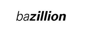 BAZILLION logo
