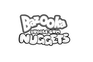 BAZOOKA BUBBLE GUM NUGGETS logo
