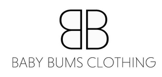 BB BABY BUMS CLOTHING logo