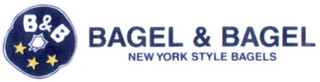 B&B BAGEL & BAGEL NEW YORK STYLE BAGELS logo