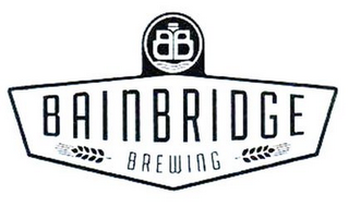 BB BAINBRIDGE BREWING logo