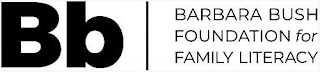 BB BARBARA BUSH FOUNDATION FOR FAMILY LITERACY logo