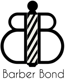 BB BARBER BOND logo