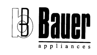 BB BAUER APPLIANCES logo