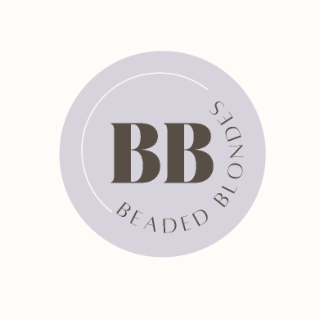 BB BEADED BLONDES logo