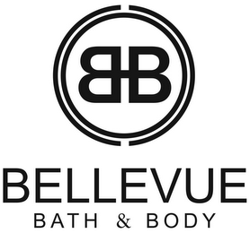 BB  BELLEVUE BATH & BODY logo