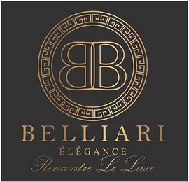 BB BELLIARI ÉLÉGANCE RENCONTRE LE LUXE logo