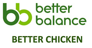 BB BETTER BALANCE BETTER CHICKEN logo