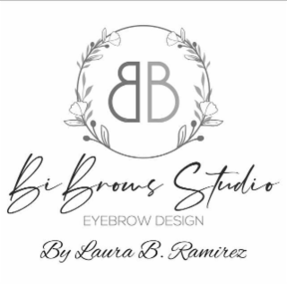 BB BI BROWS STUDIO EYEBROW DESIGN BY LAURA B. RAMIREZ logo