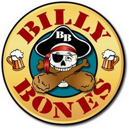 BB BILLY BONES logo