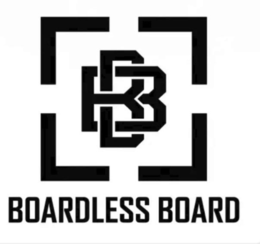 BB BOARDLESS BOARD logo