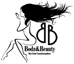 BB BODZ & BEAUTY THE TOTAL TRANSFORMATION logo