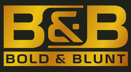 B&B BOLD & BLUNT logo