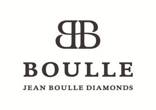 BB BOULLE JEAN BOULLE DIAMONDS logo