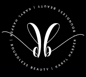 BB BOUNDLESS BEAUTY KARYL HARPER BOUNDLESS BEAUTY KARYL HARPER logo