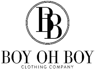 BB, BOY OH BOY CLOTHING COMPANY logo