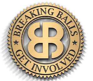 BB BREAKING BALLS GET INVOLVED logo