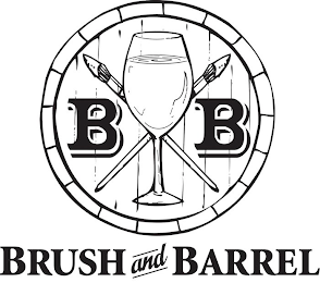 BB BRUSH AND BARREL logo