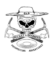 B&B BUCKET & BOOMERS PROSPECTING ADVENTURES logo