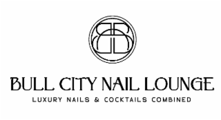 BB BULL CITY NAIL LOUNGE LUXURY NAILS & COCKTAILS COMBINED logo