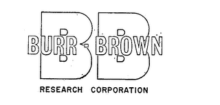 BB BURR-BROWN RESEARCH CORPORATION logo