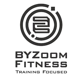 BB BYZOOM FITNESS TRAINING FOCUSED logo