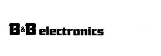 B&B ELECTRONICS logo
