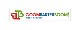 BB GOOMBARTERBOOM! TOPS OF THE SWAPS logo