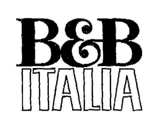 B&B ITALIA logo