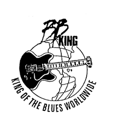 BB KING KING OF THE BLUES WORLDWIDE logo
