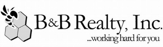 B&B REALTY, INC. ...WORKING HARD FOR YOU logo
