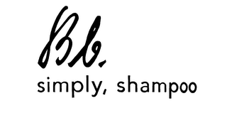 BB. SIMPLY, SHAMPOO logo