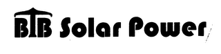 BB SOLAR POWER logo