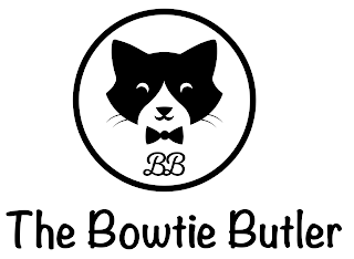 BB THE BOWTIE BUTLER logo