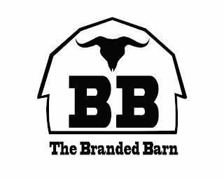 BB THE BRANDED BARN logo