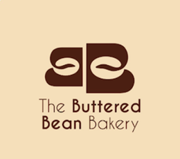 BB THE BUTTERED BEAN BAKERY logo