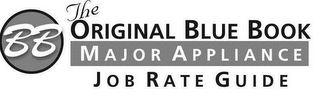 BB THE ORIGINAL BLUE BOOK MAJOR APPLIANCE JOB RATE GUIDE logo