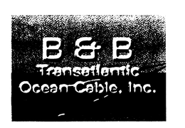 B&B TRANSATLANTIC OCEAN CABLE logo