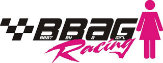 BBAG RACING BEAT BY A GIRL logo
