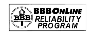 BBB BBBONLINE RELIABILITY PROGRAM logo