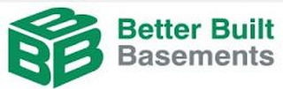 BBB BETTER BUILT BASEMENTS logo