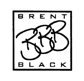 BBB BRENT BLACK logo