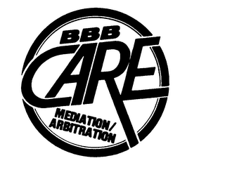 BBB CARE MEDIATION/ARBITRATION logo